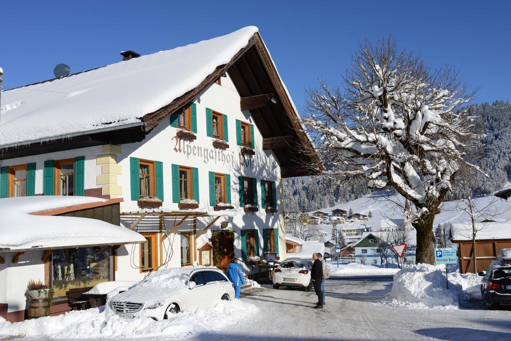 Alpengasthof Zur Post Schattwald Extérieur photo